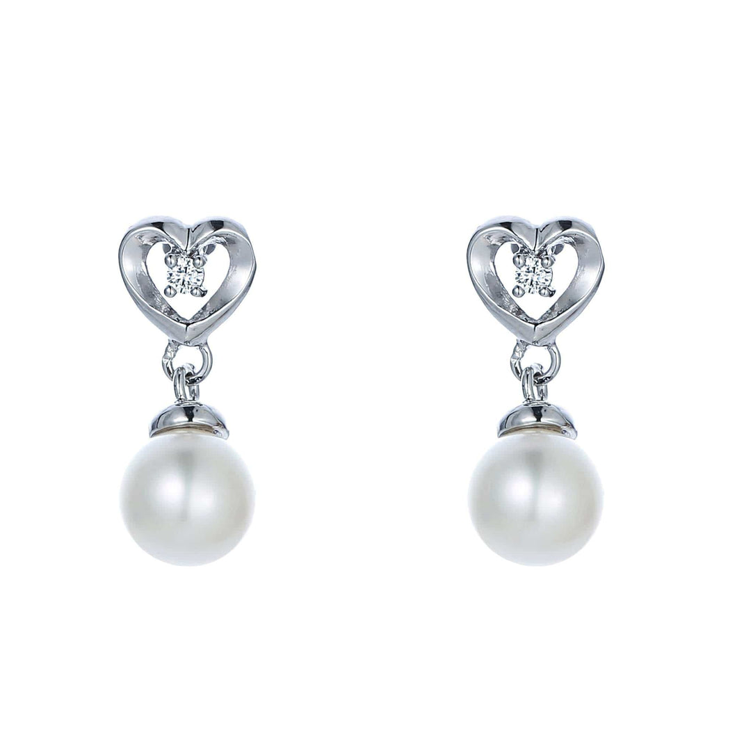Forever Love Pearl Earrings - Orchira Pearl Jewellery