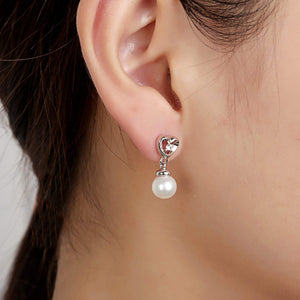 Forever Love Pearl Earrings - Orchira Pearl Jewellery