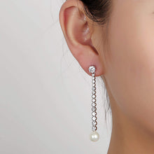 Load image into Gallery viewer, Icicles Pearl Earrings - Orchira Pearl Jewellery
