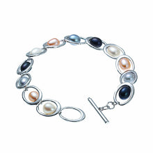 Load image into Gallery viewer, Illusion Trilogy Pearl Bracelet - Orchira Pearl Jewellery
