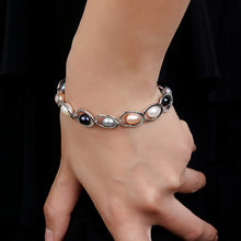 Load image into Gallery viewer, Illusion Trilogy Pearl Bracelet - Orchira Pearl Jewellery
