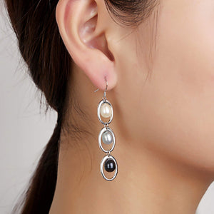Illusion Trilogy Pearl Earrings - Orchira Pearl Jewellery