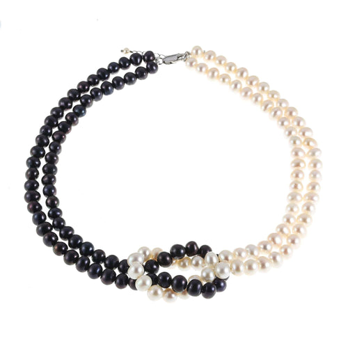 L'Ame De Contraste Pearl Necklace - Orchira Pearl Jewellery