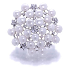 Load image into Gallery viewer, L&#39;Appèl De Lumière White Pearl Brooch And Pendant - Orchira Pearl Jewellery
