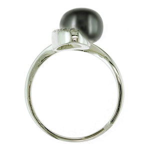 La Belle Rencontre à Corsica Black Pearl Ring - Orchira Pearl Jewellery