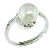 Load image into Gallery viewer, La Belle Rencontre à Corsica White Pearl Ring - Orchira Pearl Jewellery
