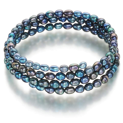 La Rivière Noir Pearl Bracelet - Orchira Pearl Jewellery