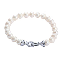 Load image into Gallery viewer, Link of Love Pearl Bracelet - Orchira Pearl Jewellery
