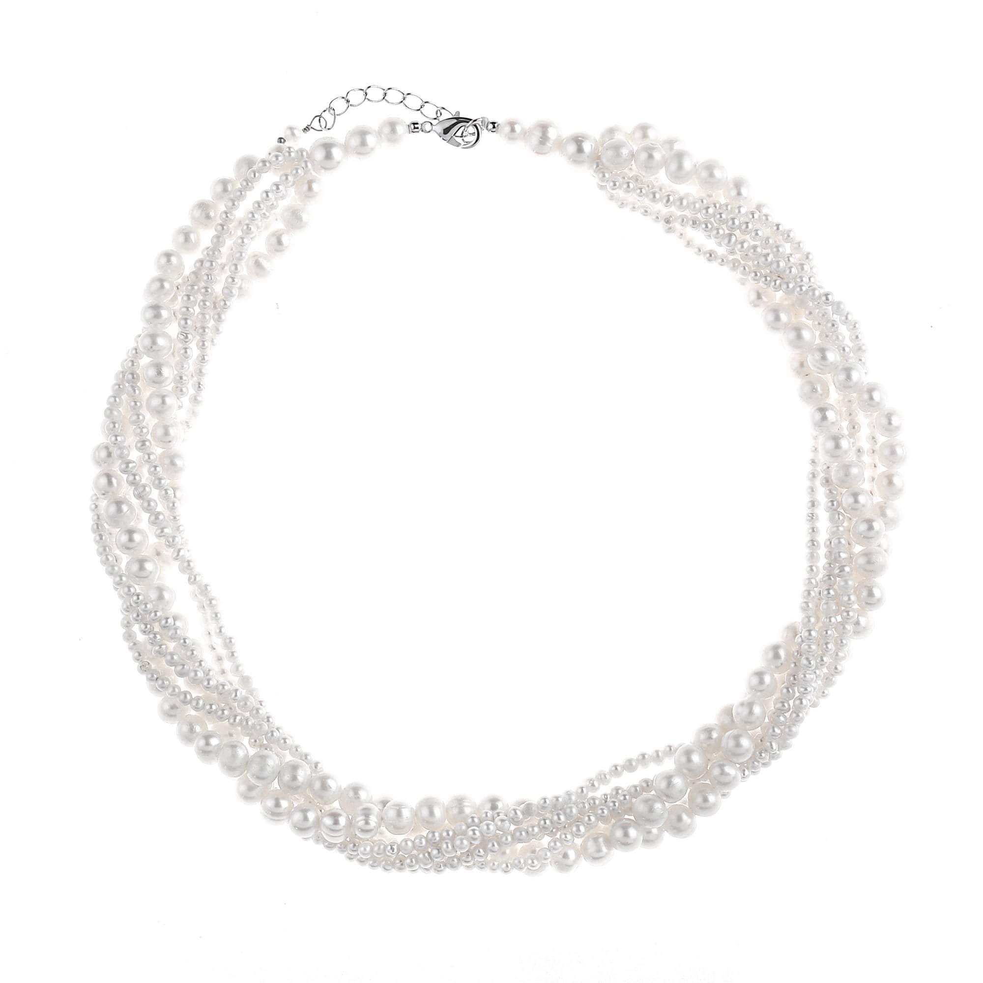 Braided pearl necklace 2025