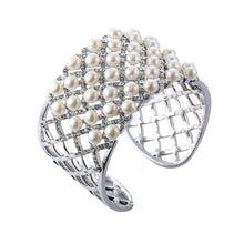 Load image into Gallery viewer, Marquis&#39; Secret Treasure Pearl Bangle - Orchira Pearl Jewellery
