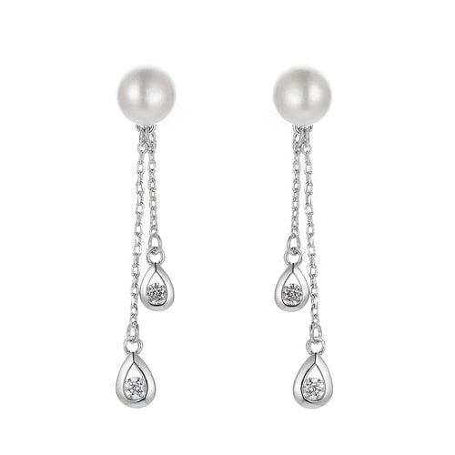 Mayfair Romance Pearl Earrings - Orchira Pearl Jewellery