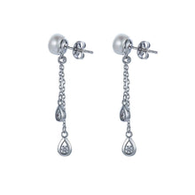 Load image into Gallery viewer, Mayfair Romance Pearl Earrings - Orchira Pearl Jewellery
