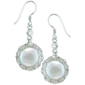 Nebula Luminosity Pearl Earrings - Orchira Pearl Jewellery