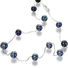 Load image into Gallery viewer, Oxford Beauty Black Pearl Necklace - Orchira Pearl Jewellery
