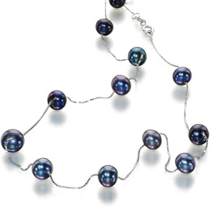 Oxford Beauty Black Pearl Necklace - Orchira Pearl Jewellery