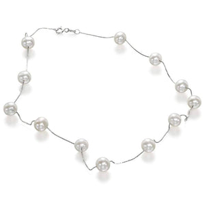 Oxford Beauty Blanc Pearl Necklace - Orchira Pearl Jewellery