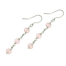 Load image into Gallery viewer, Oxford Beauty Pink Pearl Earrings - Orchira Pearl Jewellery
