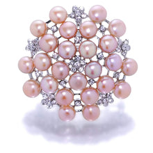 Load image into Gallery viewer, L&#39;Appèl De Lumière Pink Pearl Brooch And Pendant - Orchira Pearl Jewellery
