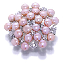 Load image into Gallery viewer, L&#39;Appèl De Lumière Pink Pearl Brooch And Pendant - Orchira Pearl Jewellery

