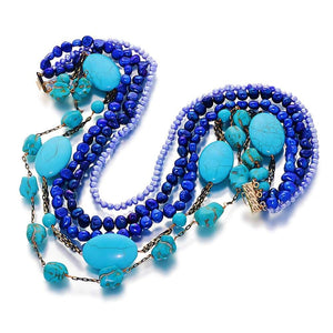 Promenade à Strasbourg Pearl And Gemstone Necklace - Orchira Pearl Jewellery