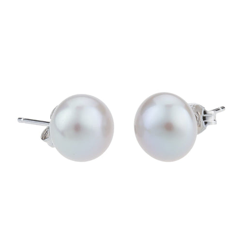 Silver Fox Pearl Earrings - Orchira Pearl Jewellery