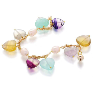 St. Tropez Romance Pearl And Gemstone Bracelet - Orchira Pearl Jewellery