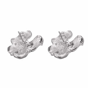 Summer Iris Pearl Earrings - Orchira Pearl Jewellery