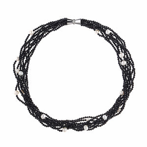 Trinidad's Midnight Pearl Necklace - Orchira Pearl Jewellery