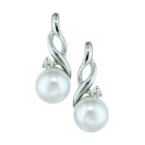 Twinkle Twist Pearl Earrings - Orchira Pearl Jewellery